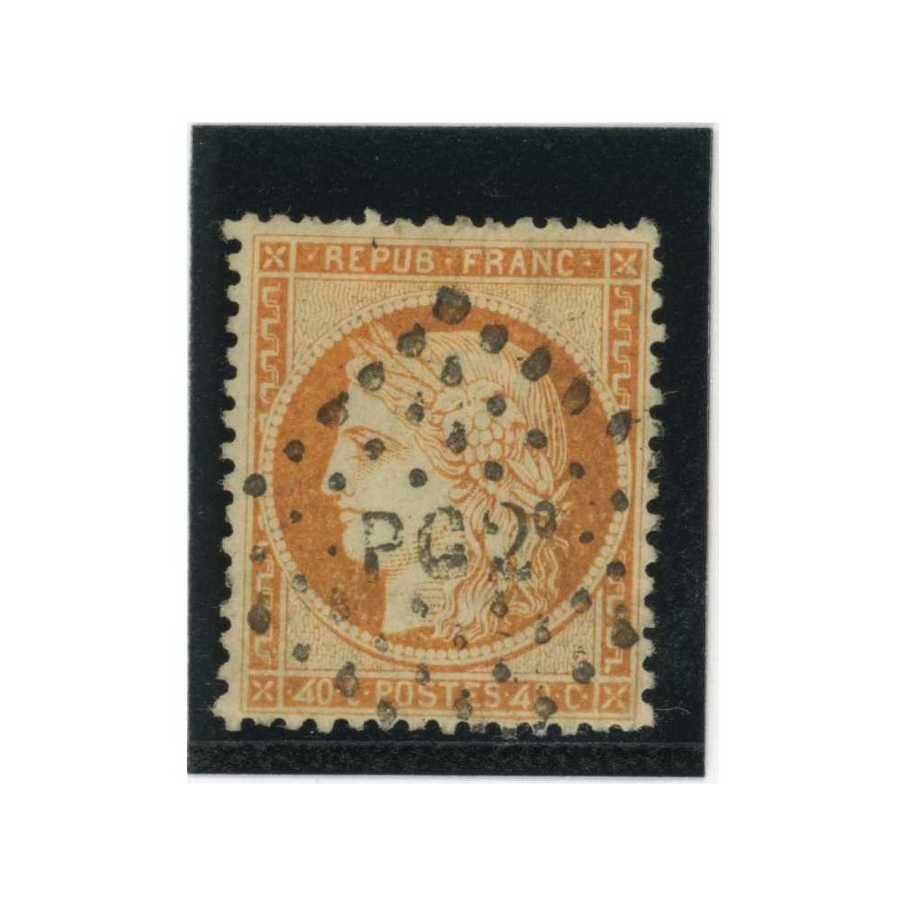 YT 38 d - "4" retouché - Cote 200 Euros