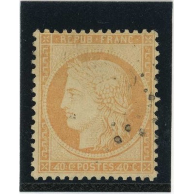 YT 38 d - "4" retouché - Cote 200 Euros