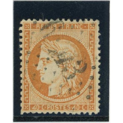 YT 38 d - "4" retouché - Cote 200 Euros