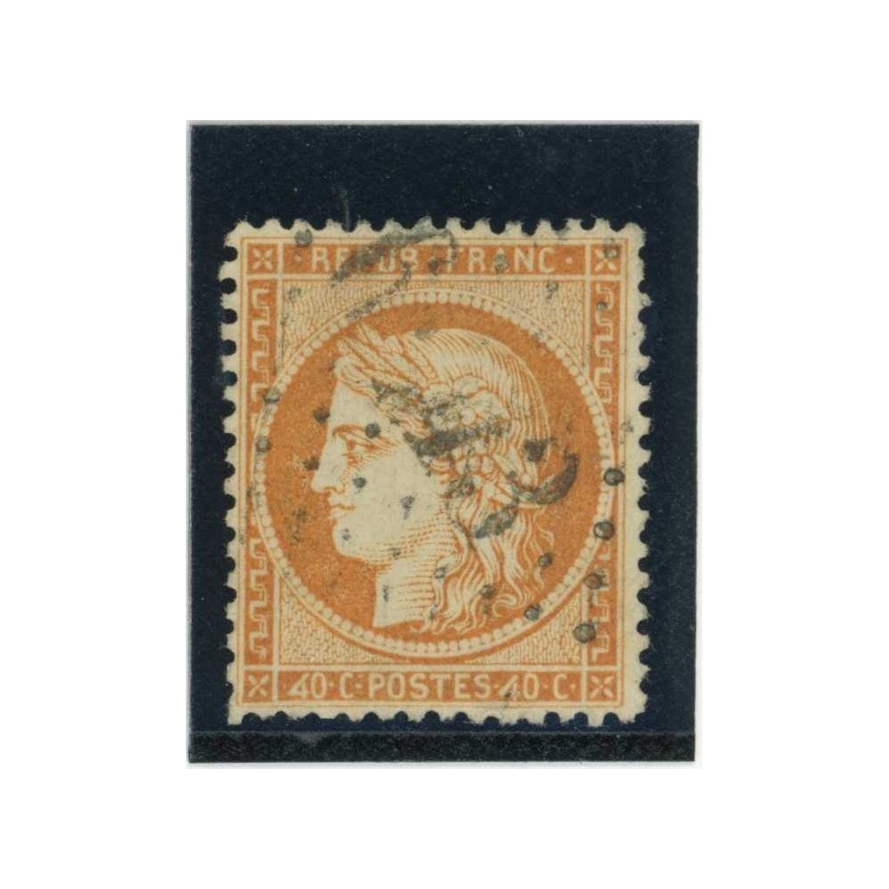 YT 38 d - "4" retouché - Cote 200 Euros