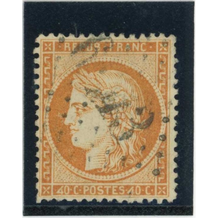 YT 38 d - "4" retouché - Cote 200 Euros
