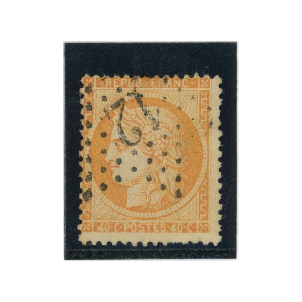 YT 38 d - "4" retouché - Etoile 12 - Cote 200 Euros