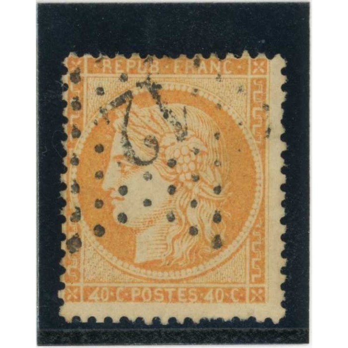 YT 38 d - "4" retouché - Etoile 12 - Cote 200 Euros