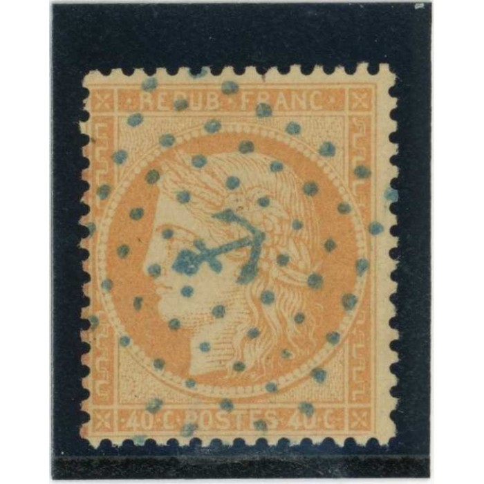 YT 38 - Ancre bleu - Cote 60 Euros