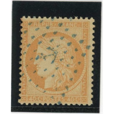 YT 38 - Ancre bleu - Cote 60 Euros