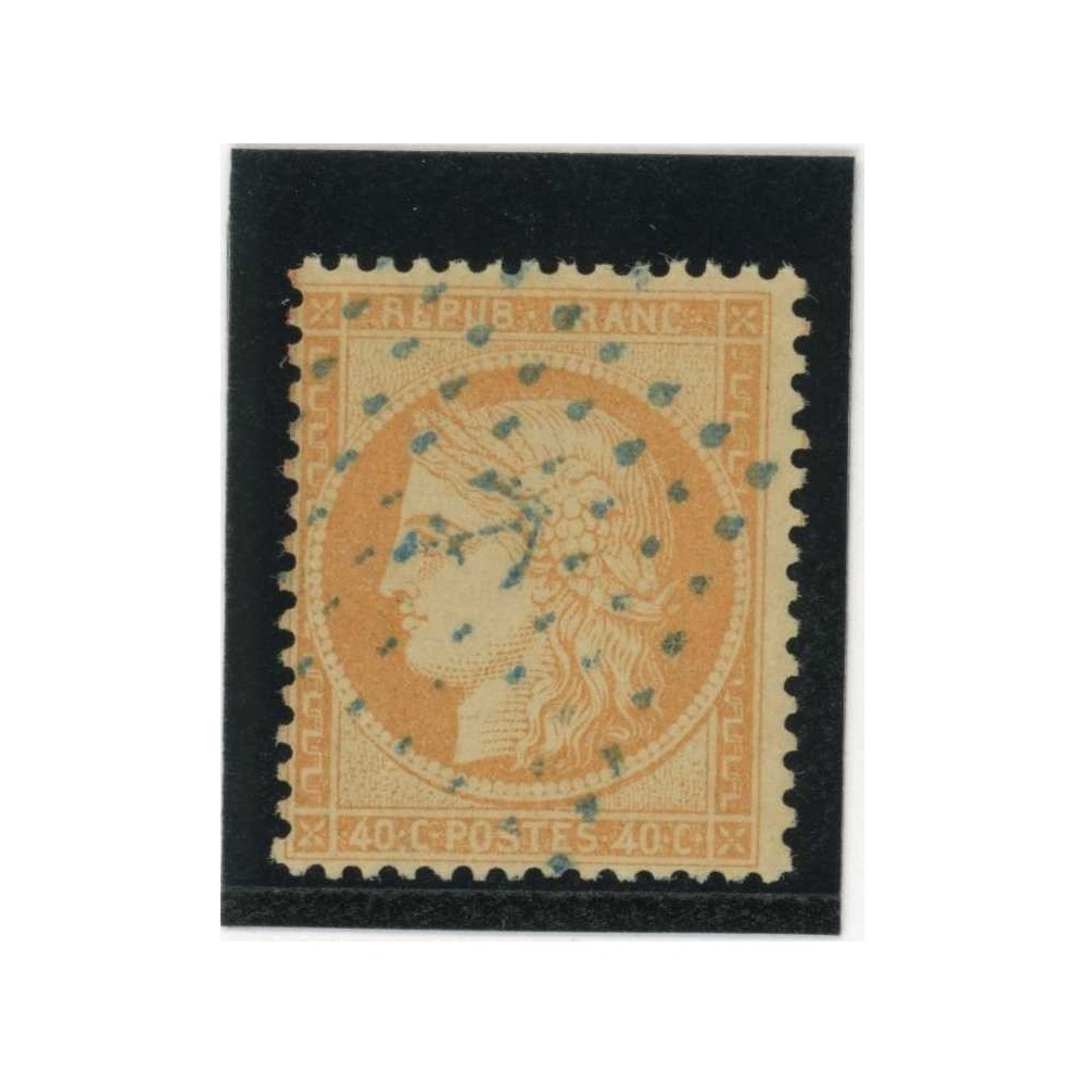YT 38 - Ancre bleu - Cote 60 Euros