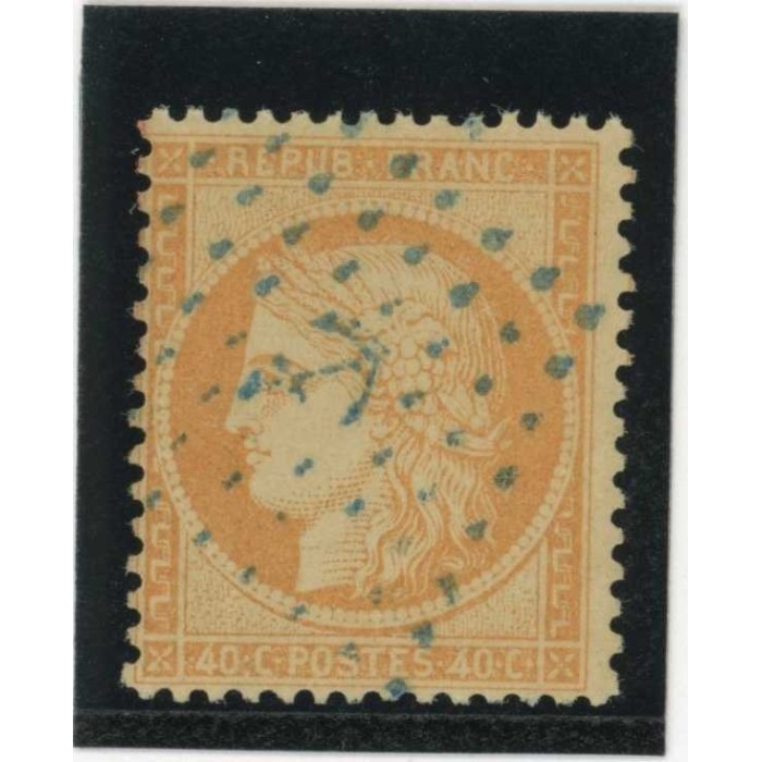 YT 38 - Ancre bleu - Cote 60 Euros