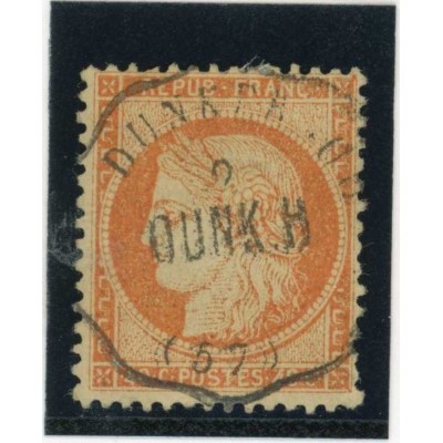 YT 38 - Cachet des stations - Dunkerque - Cote 65 Euros