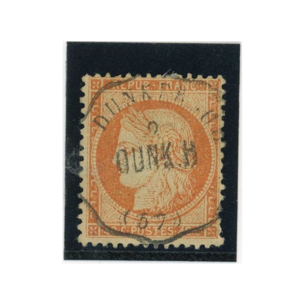 YT 38 - Cachet des stations - Dunkerque - Cote 65 Euros