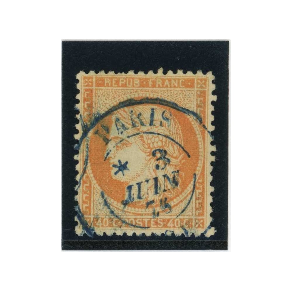 YT 38 - Cachet Paris - Cote 15 Euros