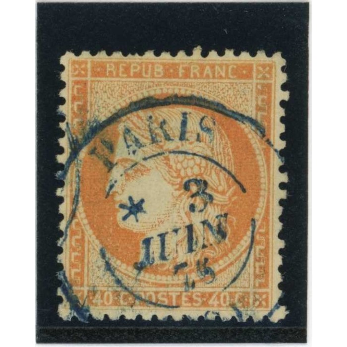 YT 38 - Cachet Paris - Cote 15 Euros
