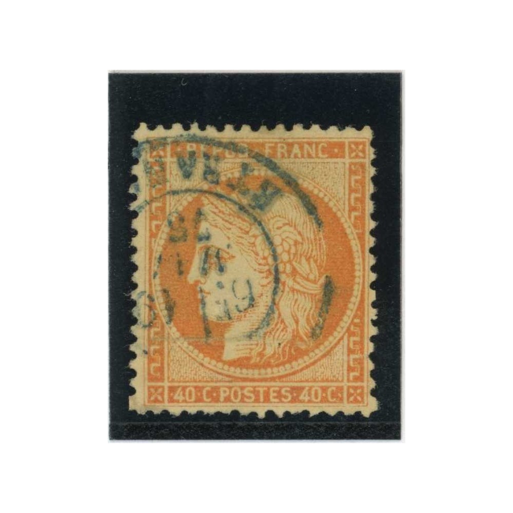 YT 38 - CaD Paris - Etranger bleu de 1875 - Cote 20 Euros