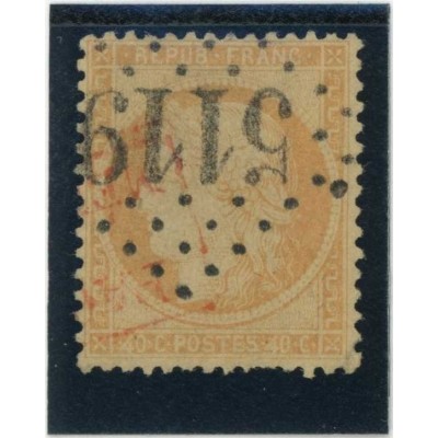 YT 38 - GC 5119 - Le Caire - Égypte - "4" retouché - Cote 300 Euros
