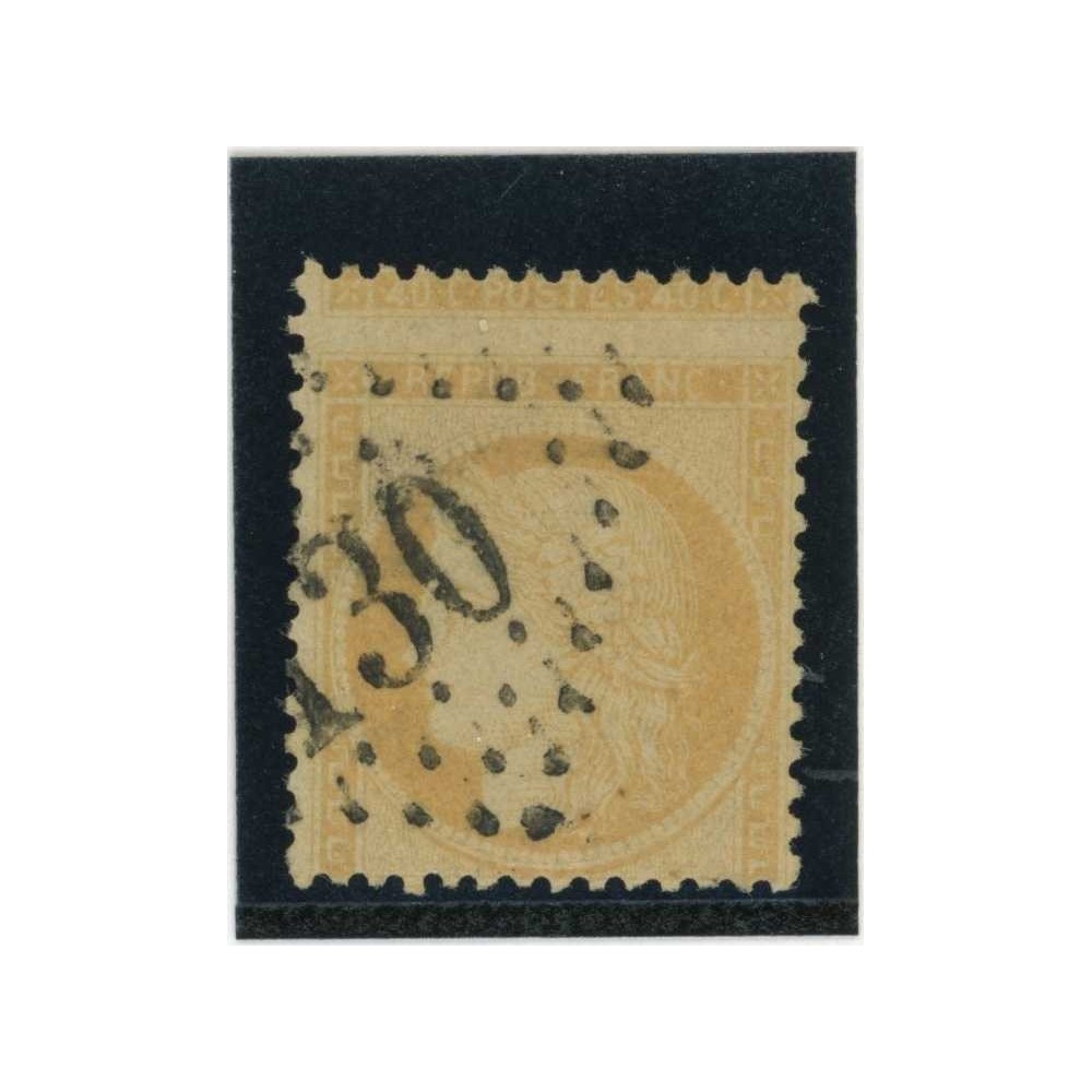 YT 38 - Variété : A cheval - Signé Calves - Cote 65 Euros