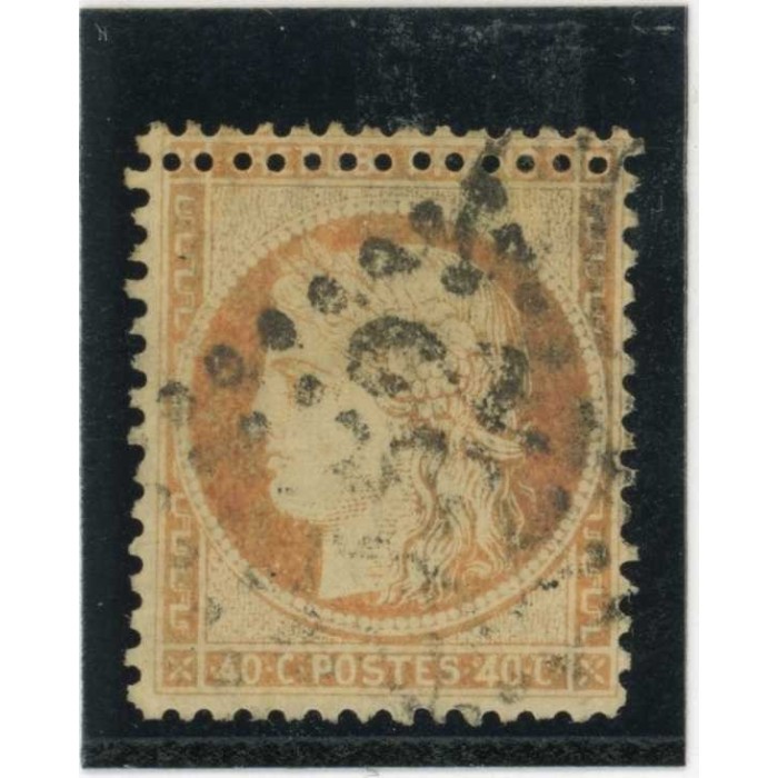YT 38 - Variété : Double Piquage - Cote 90 Euros