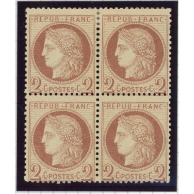 YT 51 - Neuf x - Bloc de 4 - Cote 950 Euros