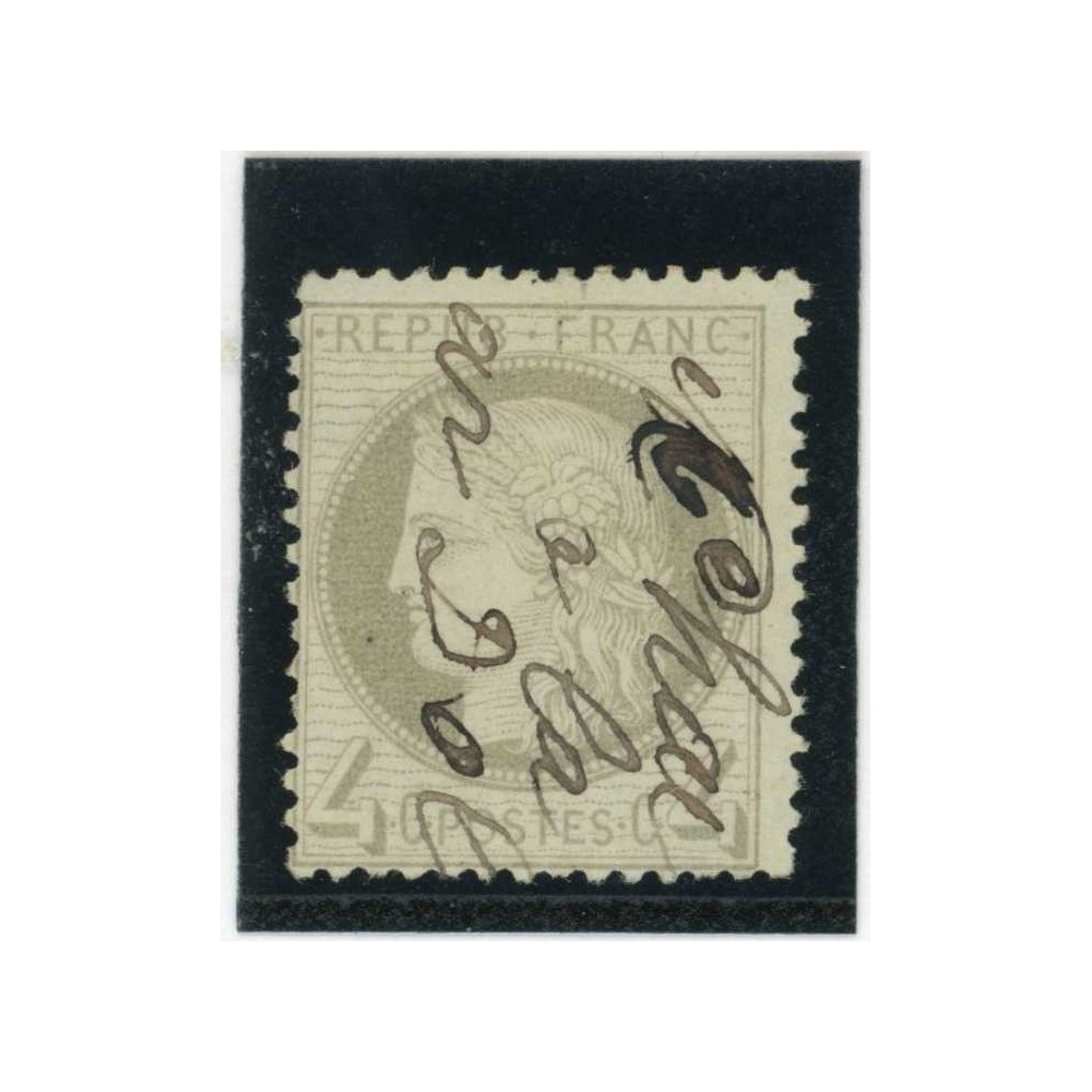 YT 52 - Oblitération plume - Cote 80 Euros