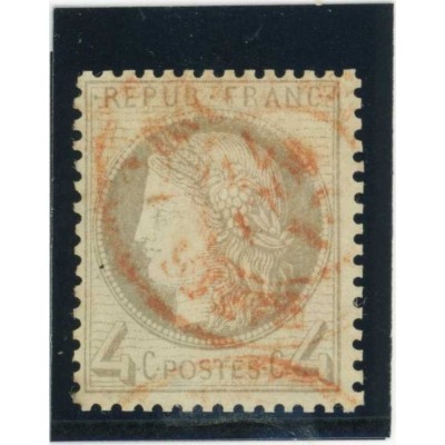 YT 52 - Cachet a date rouge des imprimés - Cote 75 Euros