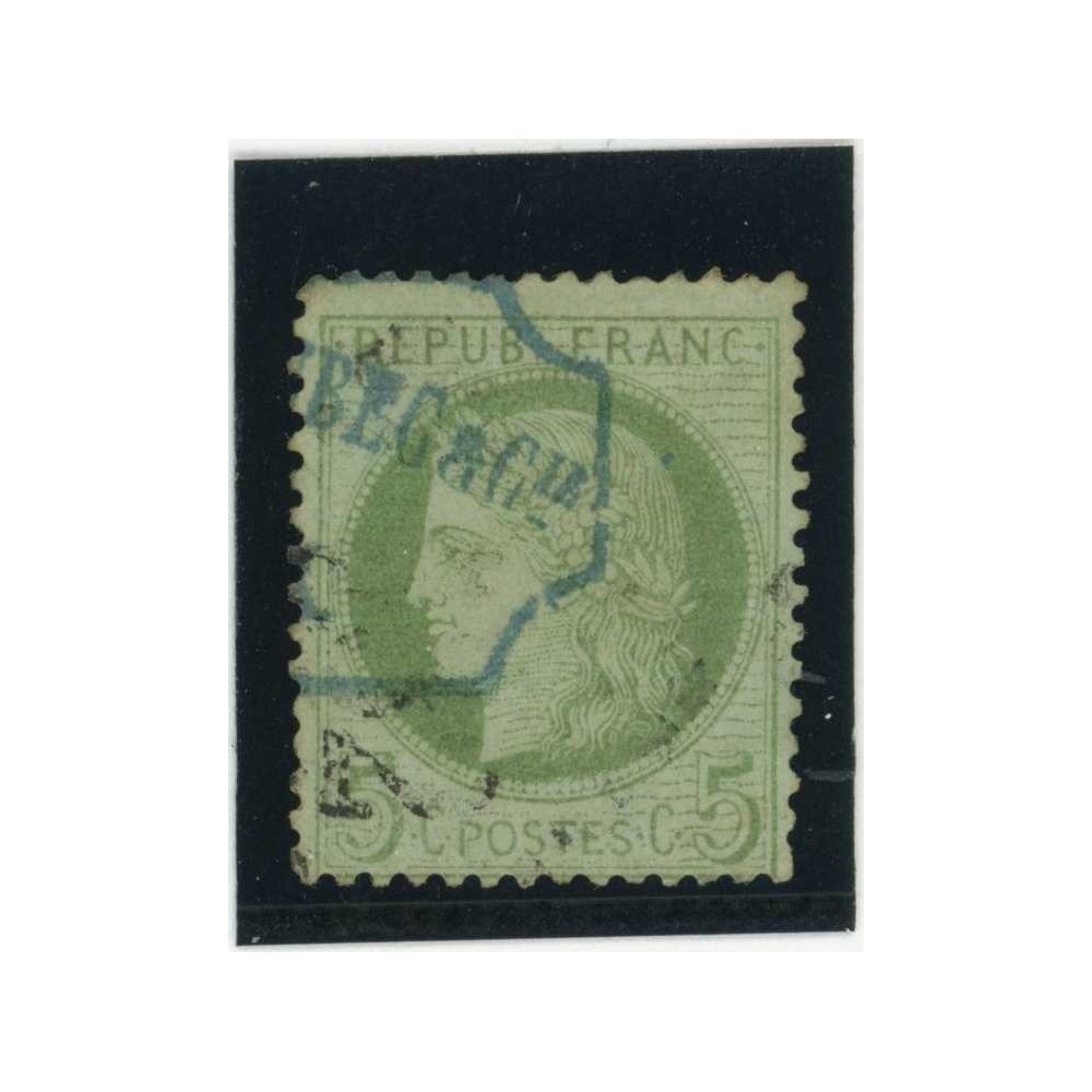 YT 53 - Cachet special bleu - Cote 35 Euros