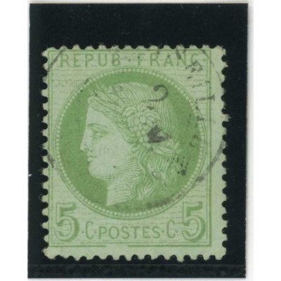 YT 53 b - Cadre bas brisé - Cote 110 Euros