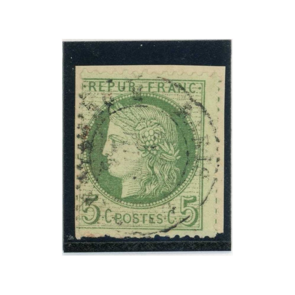 YT 53 f - Fond ligné - Cote 75 Euros