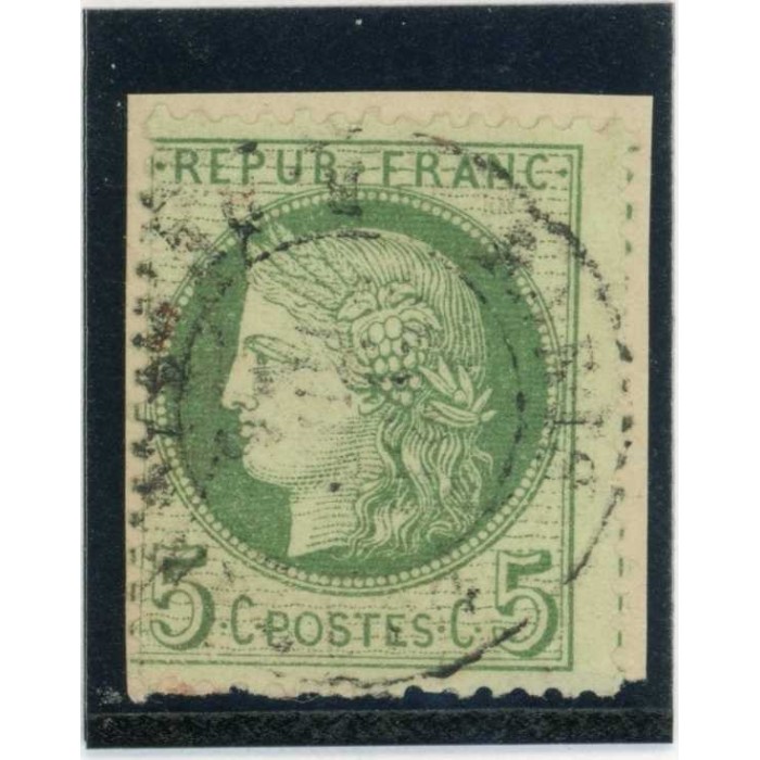 YT 53 f - Fond ligné - Cote 75 Euros