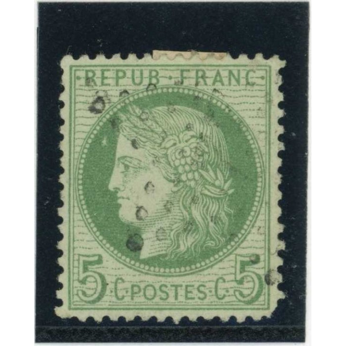 YT 53 f - Fond ligné - Cote 75 Euros