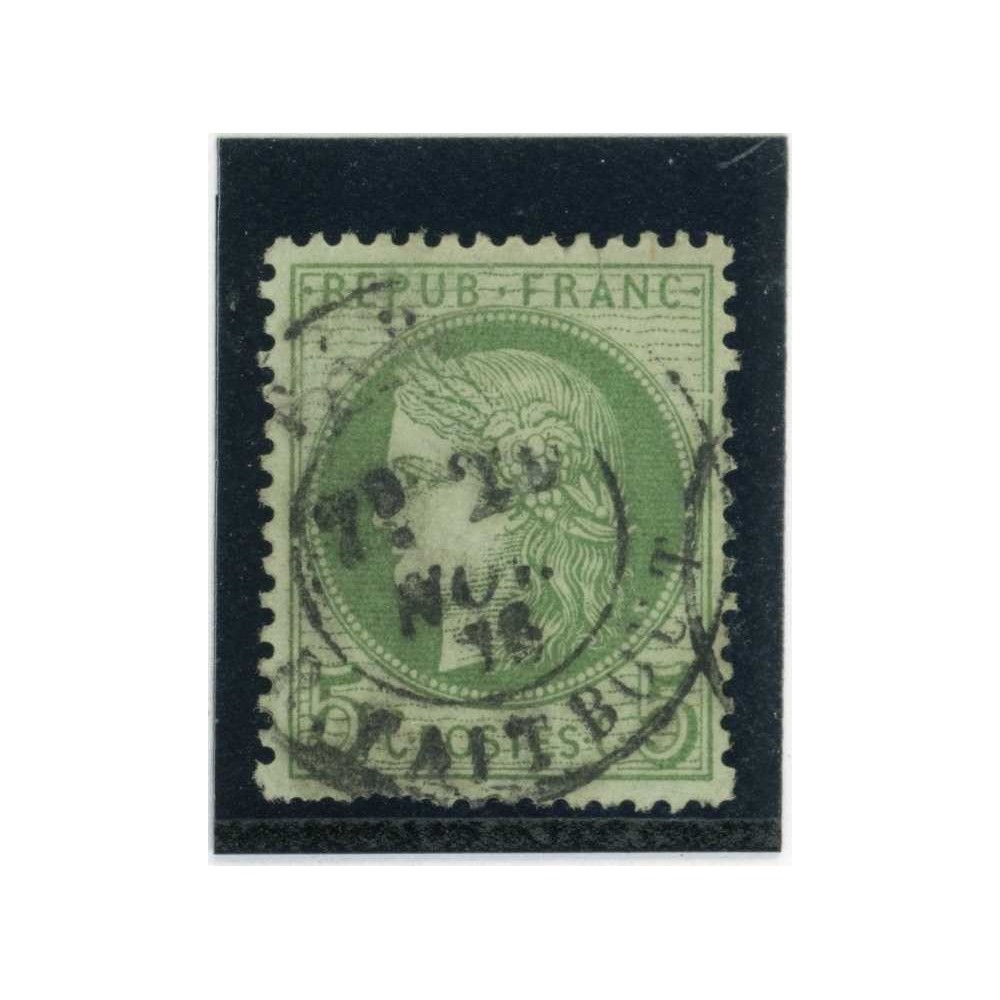 YT 53 f - Fond ligné - Cote 75 Euros
