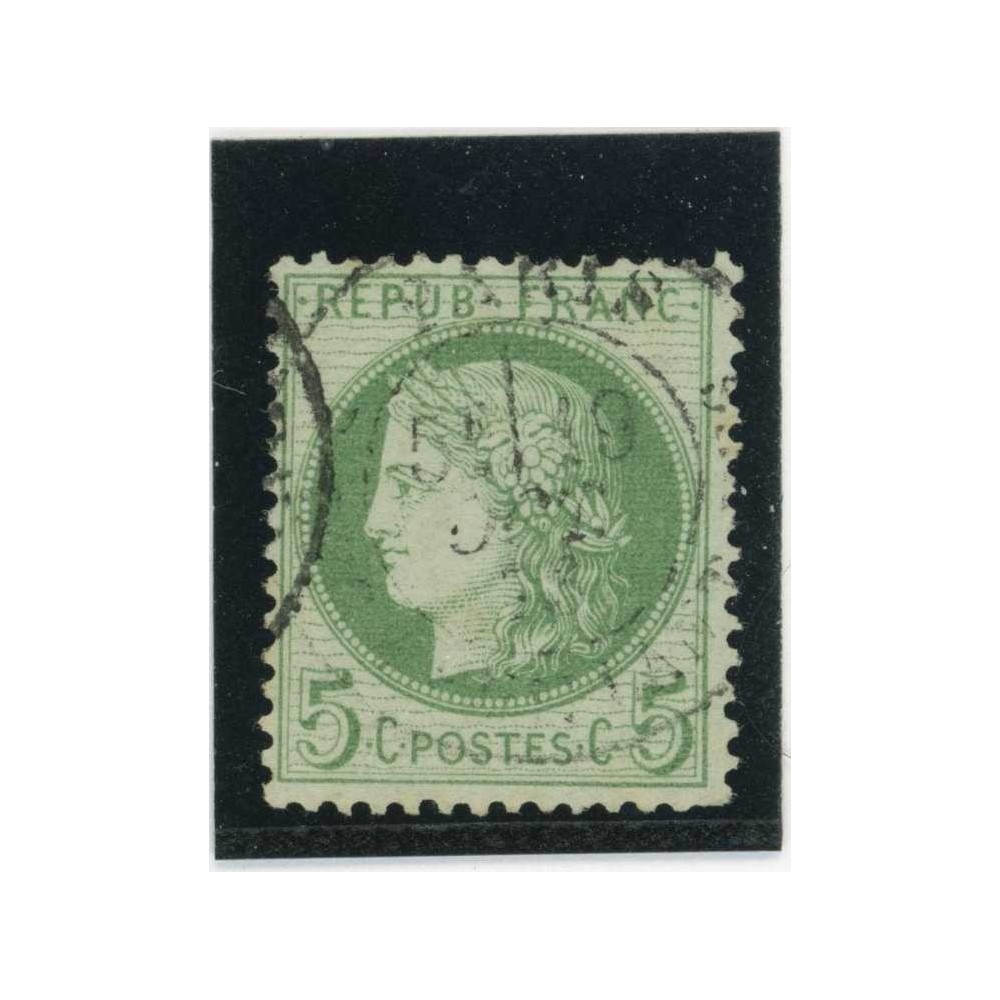 YT 53 f - Fond ligné - Cote 75 Euros