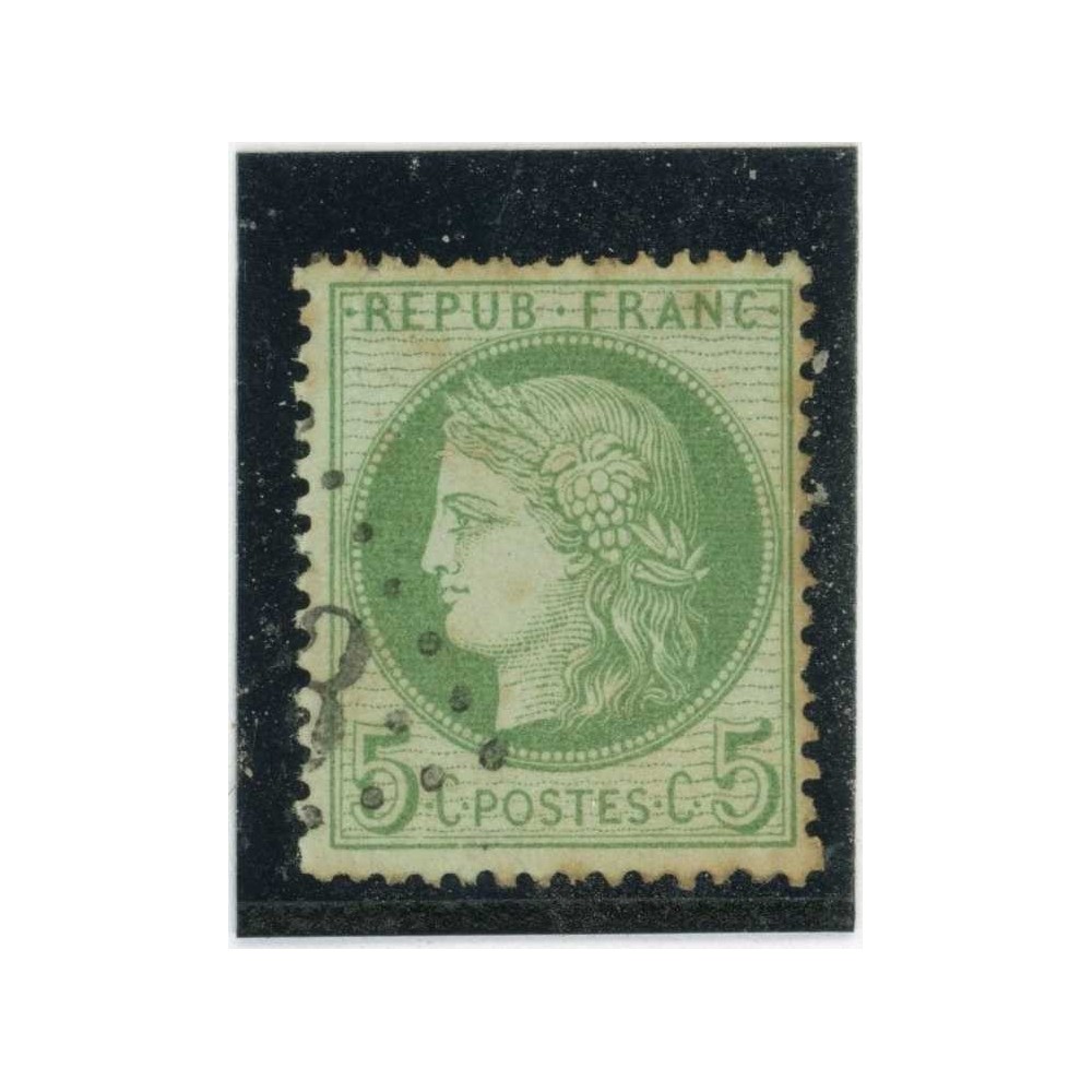 YT 53 f - Fond ligné - Cote 75 Euros