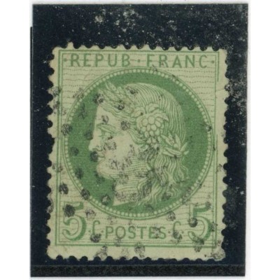 YT 53 f - Fond ligné - Cote 75 Euros