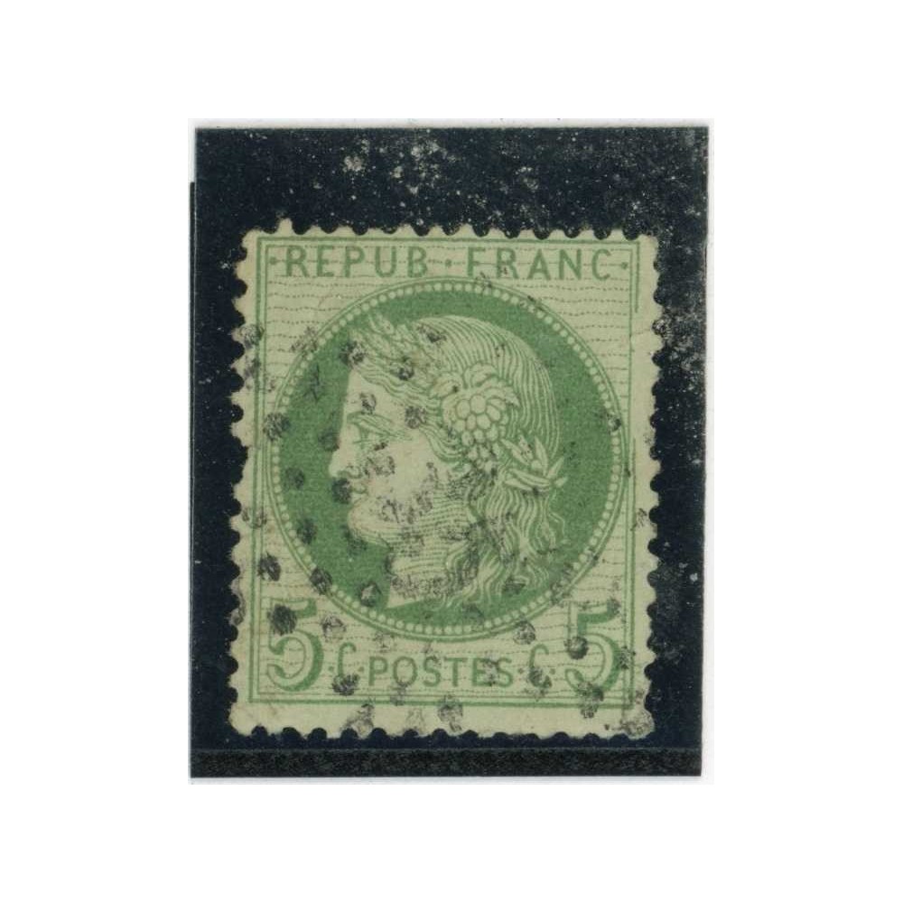 YT 53 f - Fond ligné - Cote 75 Euros