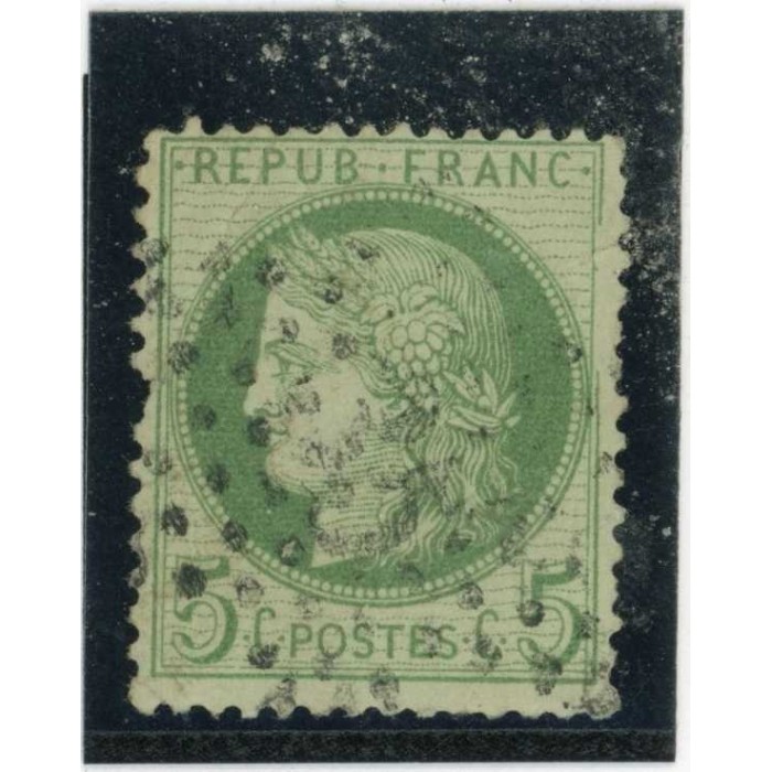 YT 53 f - Fond ligné - Cote 75 Euros