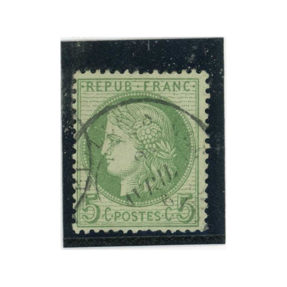 YT 53 f - Fond ligné - Cote 75 Euros