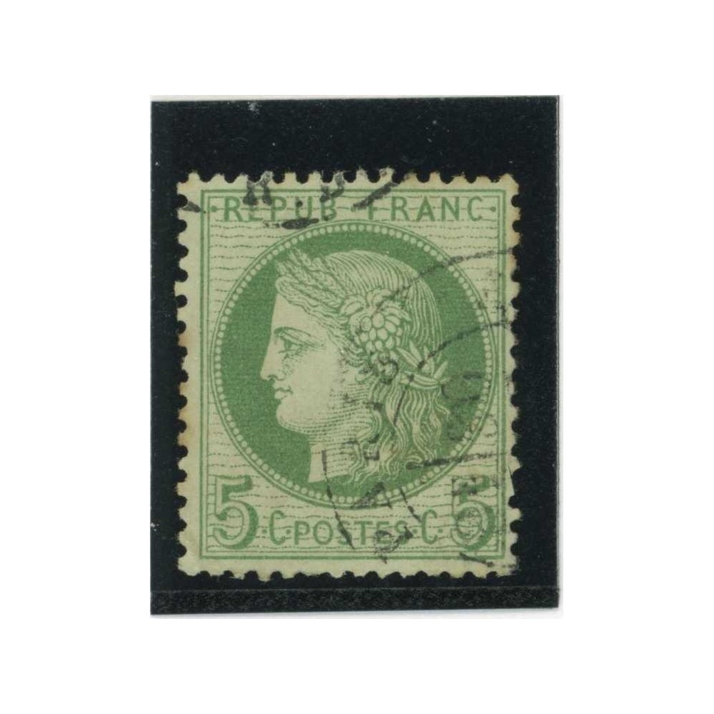 YT 53 f - Fond ligné - Cote 75 Euros