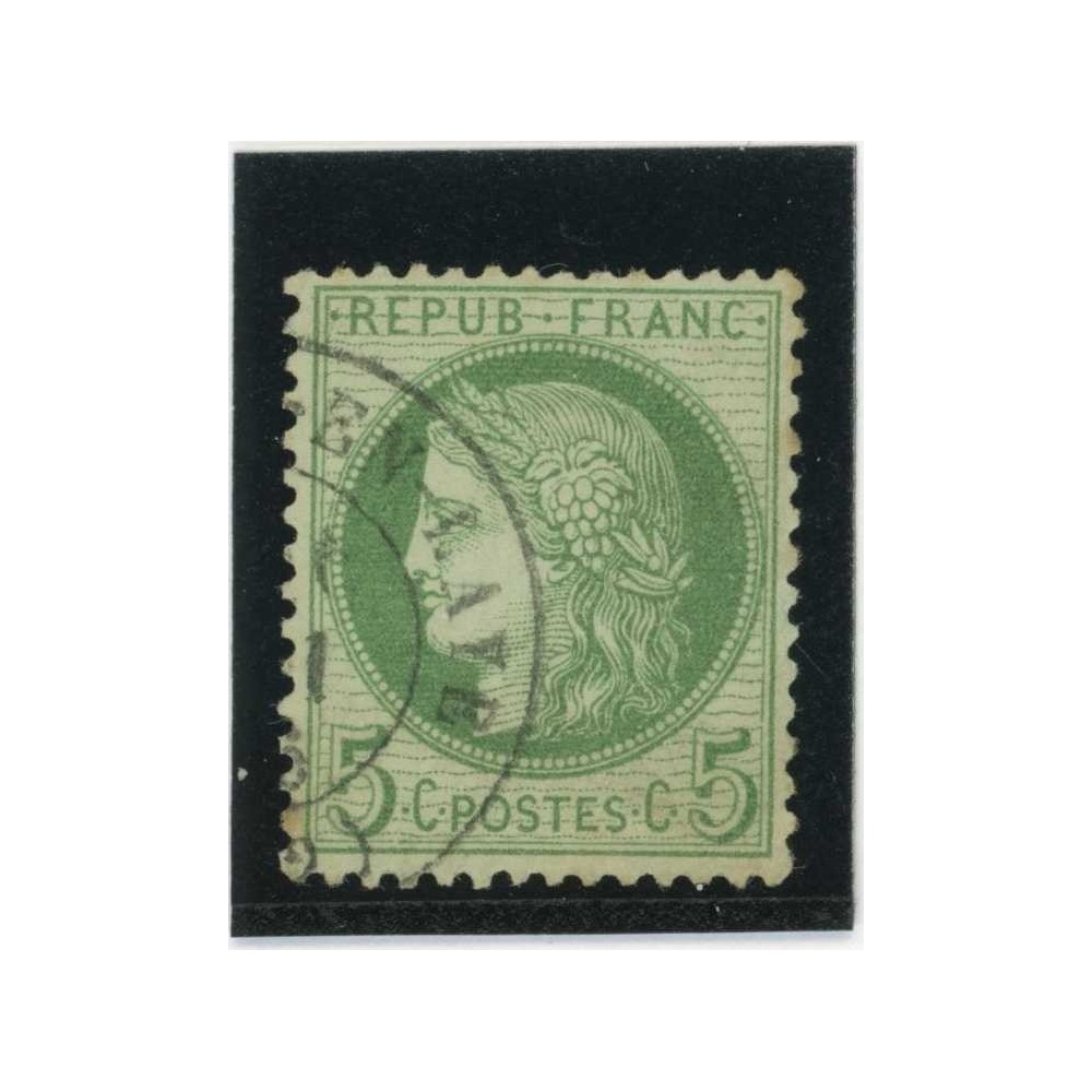 YT 53 f - Fond ligné - Cote 75 Euros