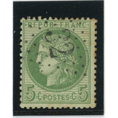 YT 53 f - Fond ligné - Cote 75 Euros