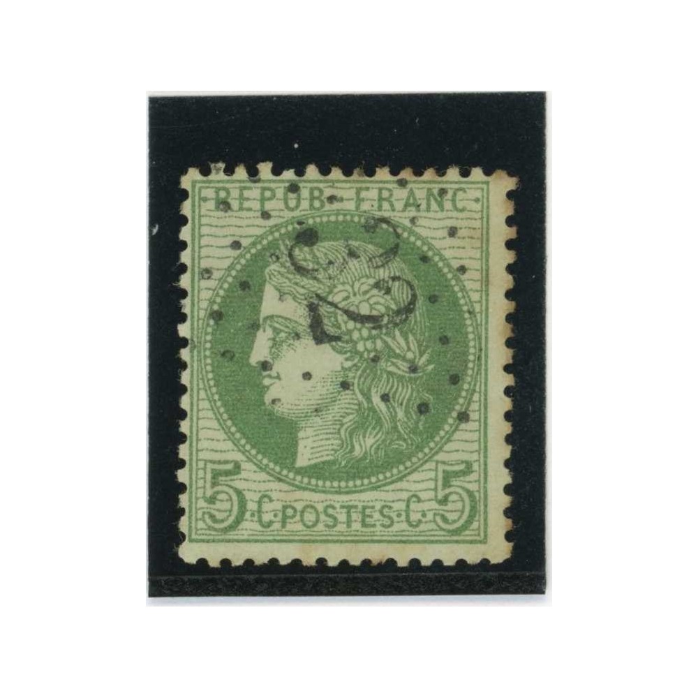 YT 53 f - Fond ligné - Cote 75 Euros