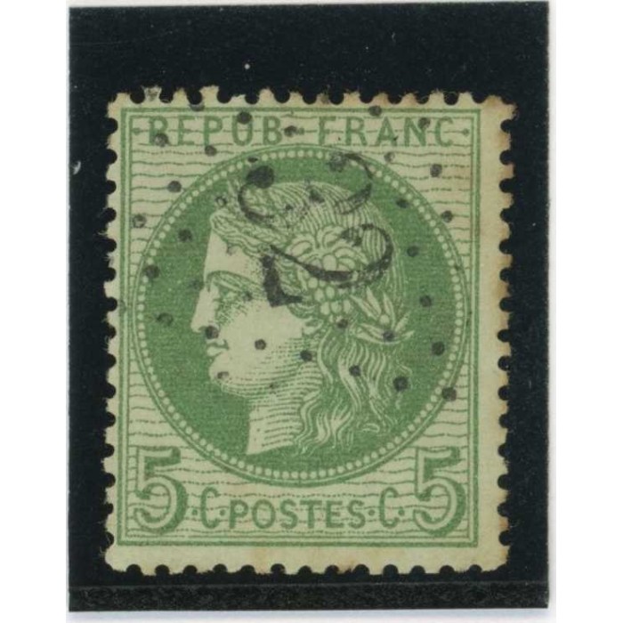 YT 53 f - Fond ligné - Cote 75 Euros
