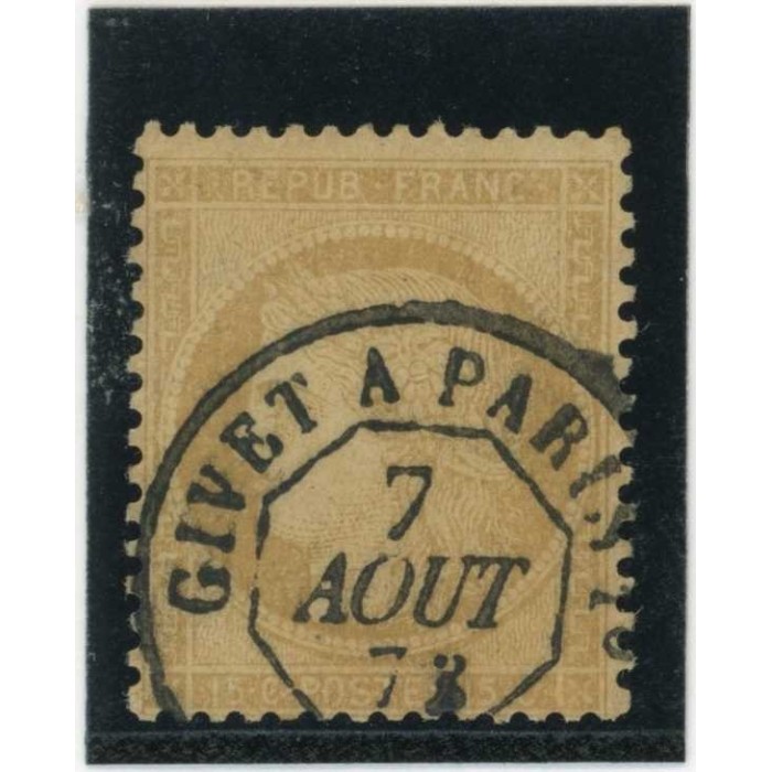 YT 59 - Givet à Paris du 7 Aout 73 - Cote 25 Euros