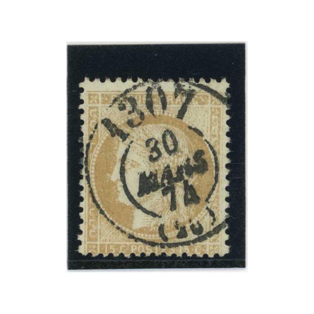 YT 59 - Bureaux de passe 1307 du 7 Aout 74 - Cote 25 Euros