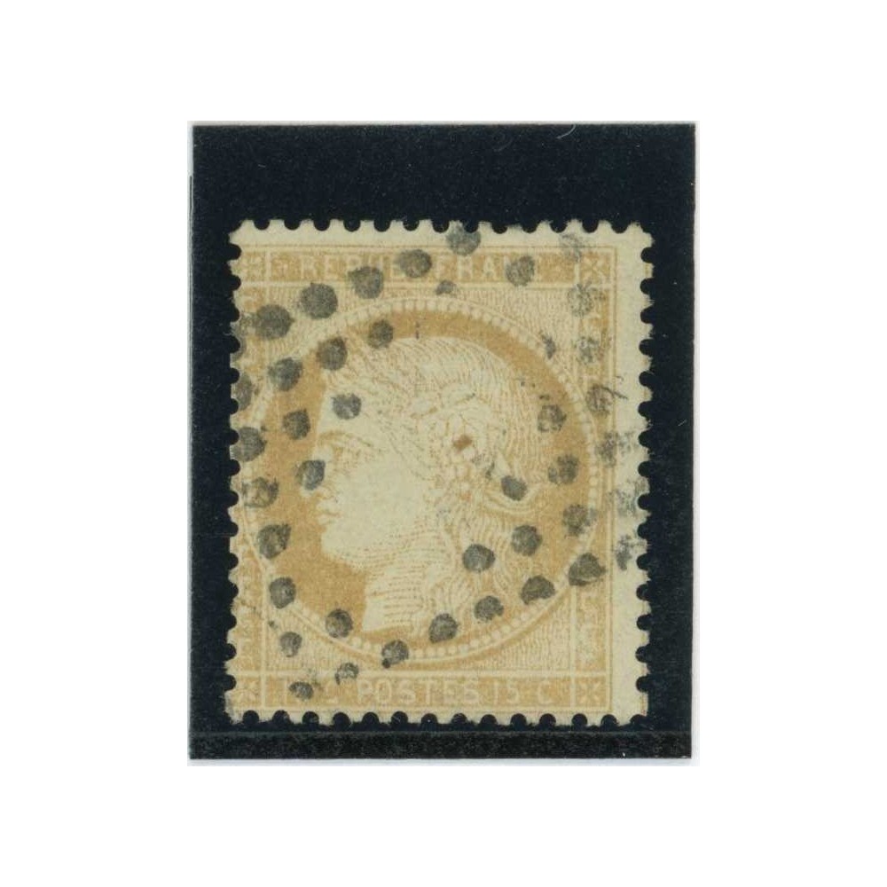 YT 59 - Losange evidé - Cote 35 Euros