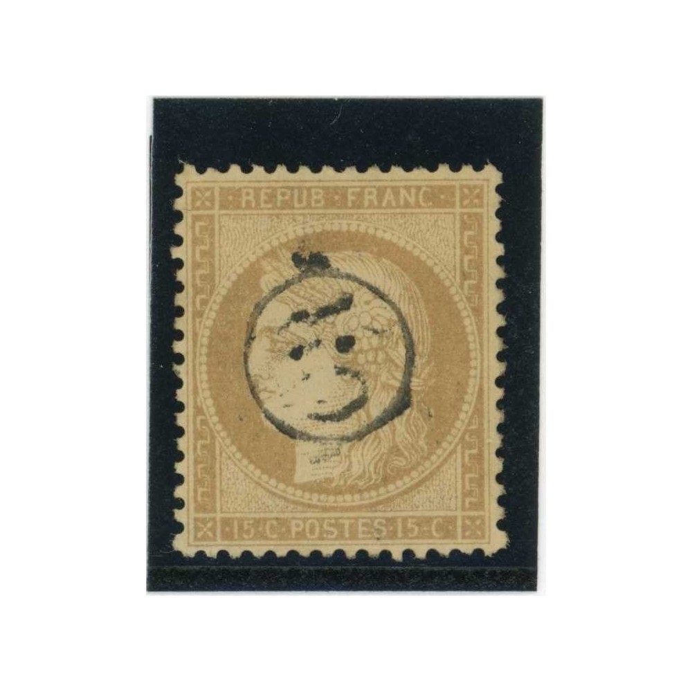 YT 59 - OR dans un cercle - Cote 50 Euros
