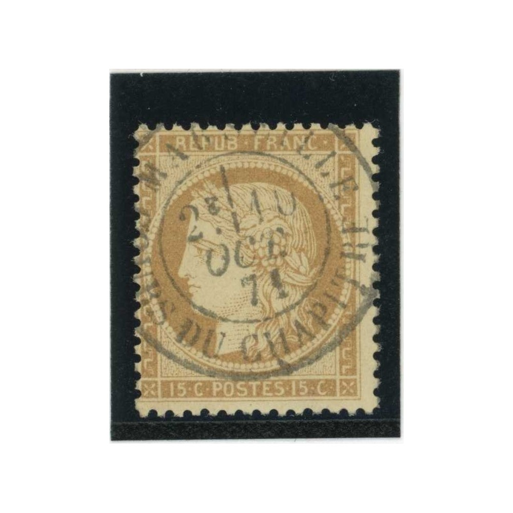 YT 59 - CaD Marseille du 10 Oct 71 - Cote 10 Euros