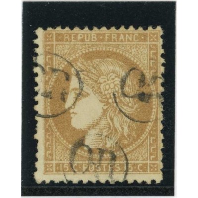 YT 59 - OR dans un cercle - Cote 50 Euros