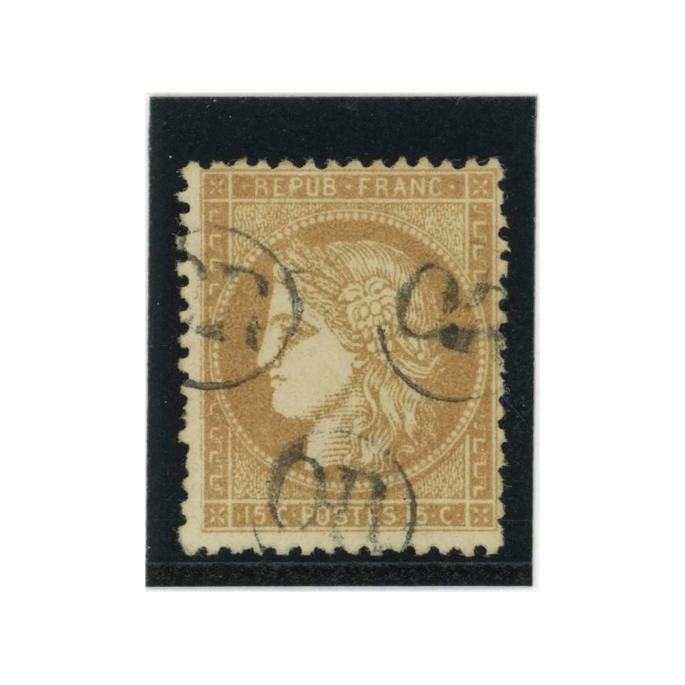 YT 59 - OR dans un cercle - Cote 50 Euros
