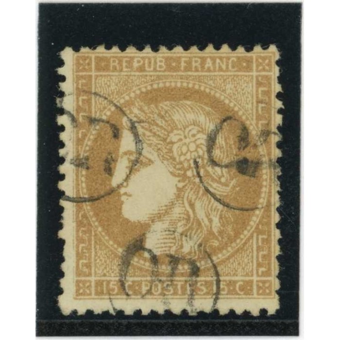 YT 59 - OR dans un cercle - Cote 50 Euros