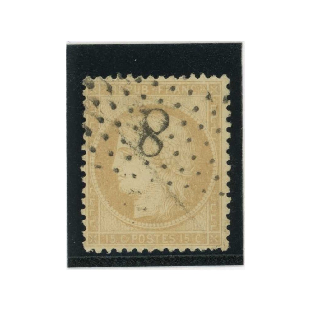 YT 59 - Etoile 8 - Cote 16 Euros