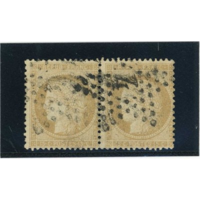 YT 59 - Etoile 4 - Paire - Cote 30 Euros
