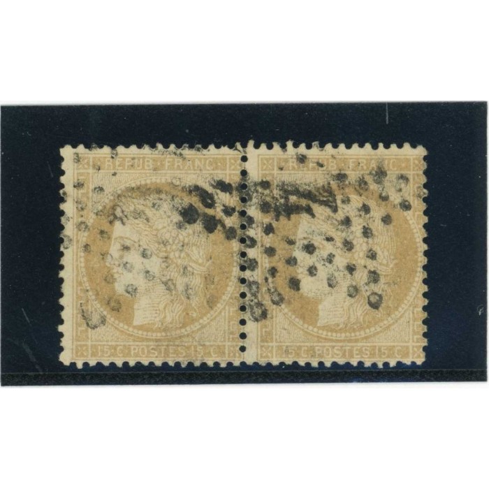 YT 59 - Etoile 4 - Paire - Cote 30 Euros